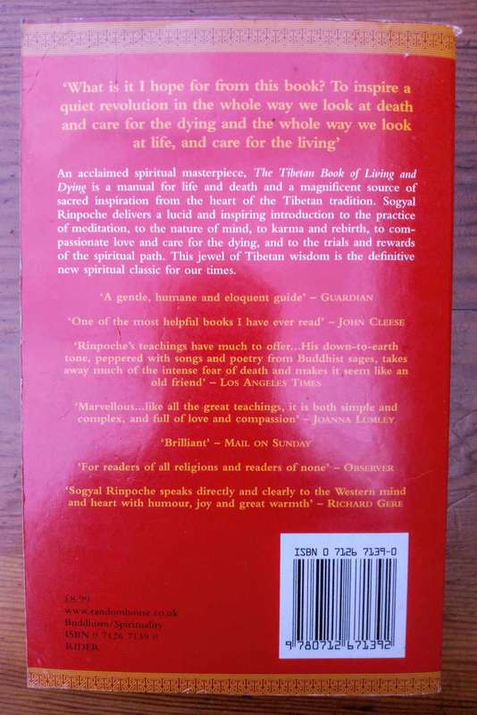 The Tibetan Book of Living and Dying by Sogyal Rinpoche