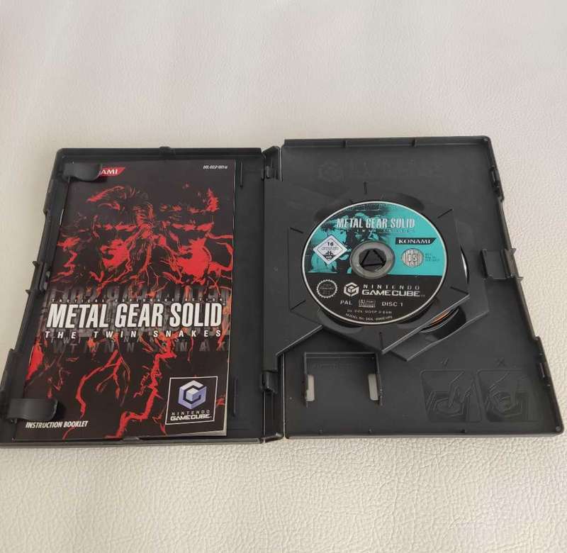 Metal Gear Solid The Twin Snakes Nintendo GC Pal
