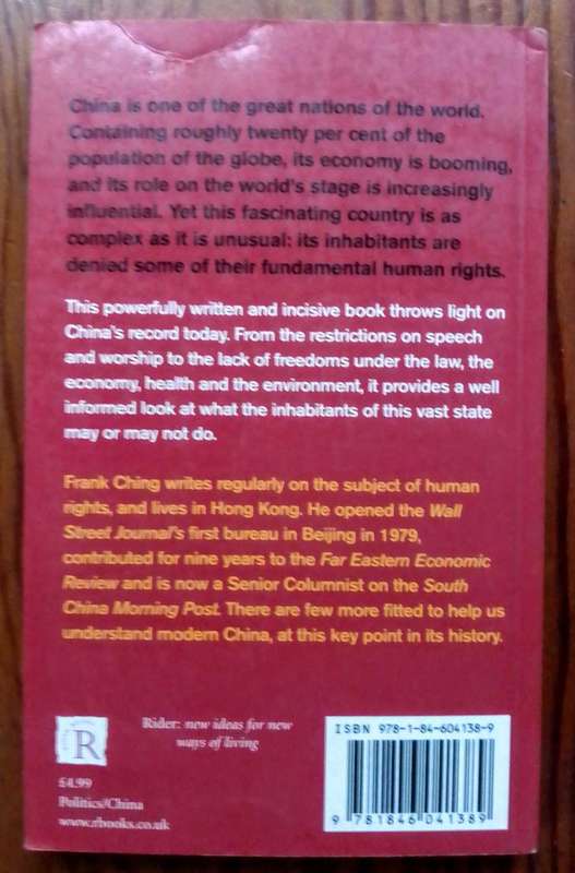 China - The Truth About Its Human Rights Record by Frank Ching