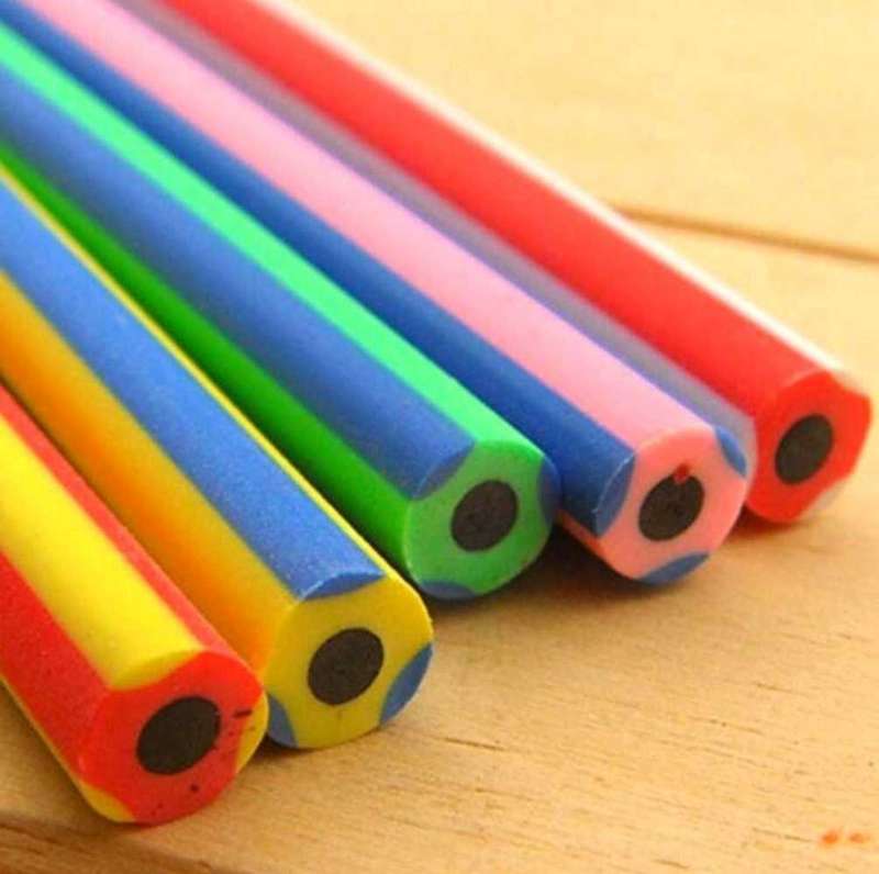 6PCS Flexible Bendy Pencils  Learning Toy, Party Gift & Decoration (Random Color)