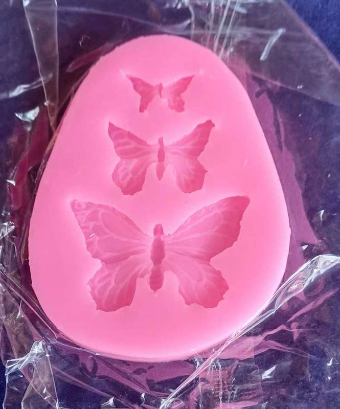Butterfly silicone mould