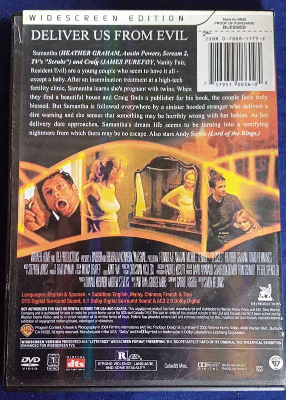 Blessed dvd
