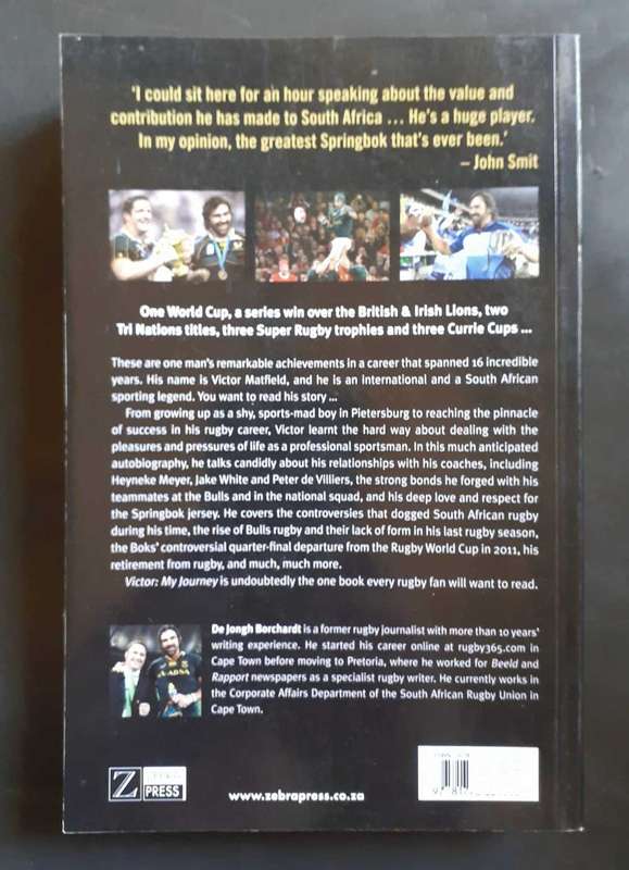 Victor: My Journey by Victor Matfield