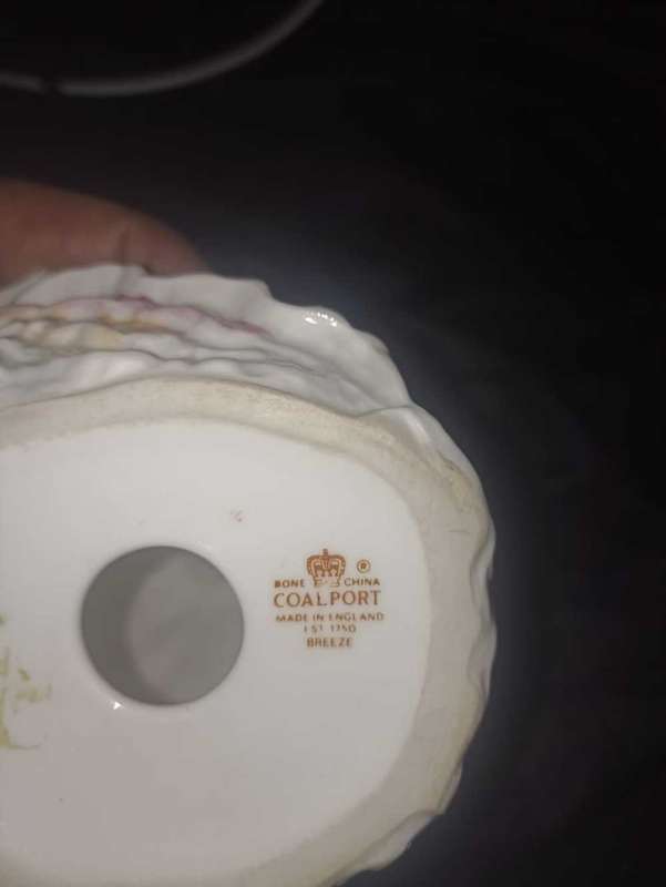 Coalport porcelain lady