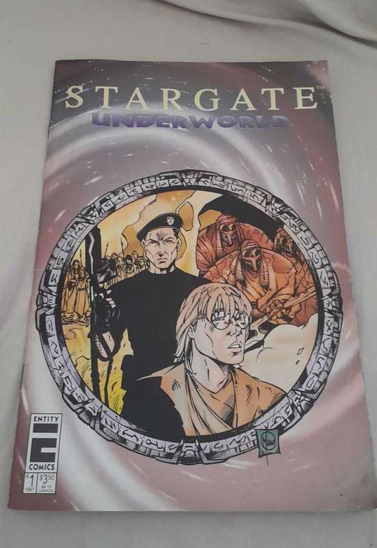 Stargate Underworld&Rebellion 1 and 2 comics