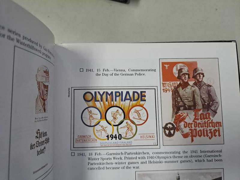 POSTCARDS OF HITLER`S GERMANY.  3 VOLUMES