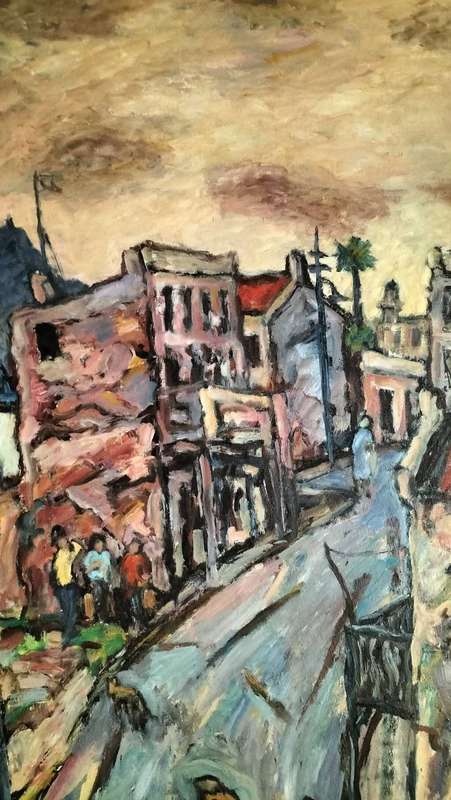 Kenneth Baker Oil on board size 790mm x 660mm