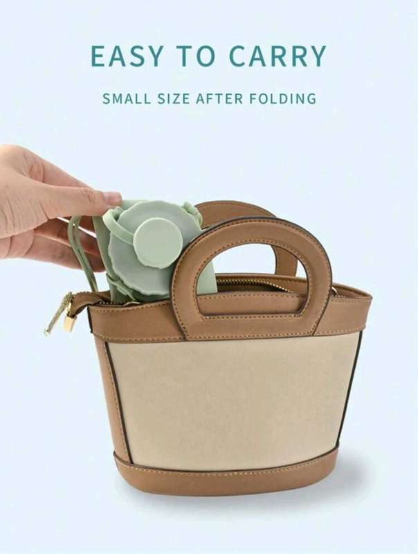 Silicone Foldable Water Bottle - 600ML
