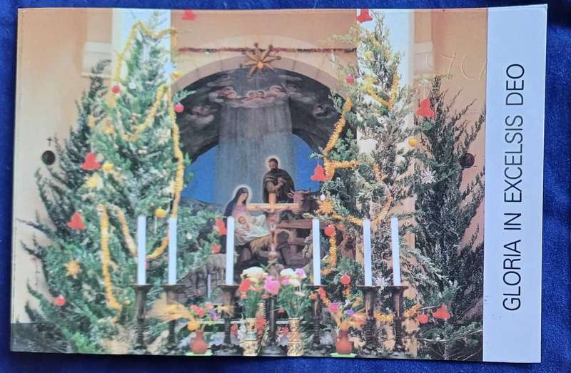 Gloria in excelsis deo postcard