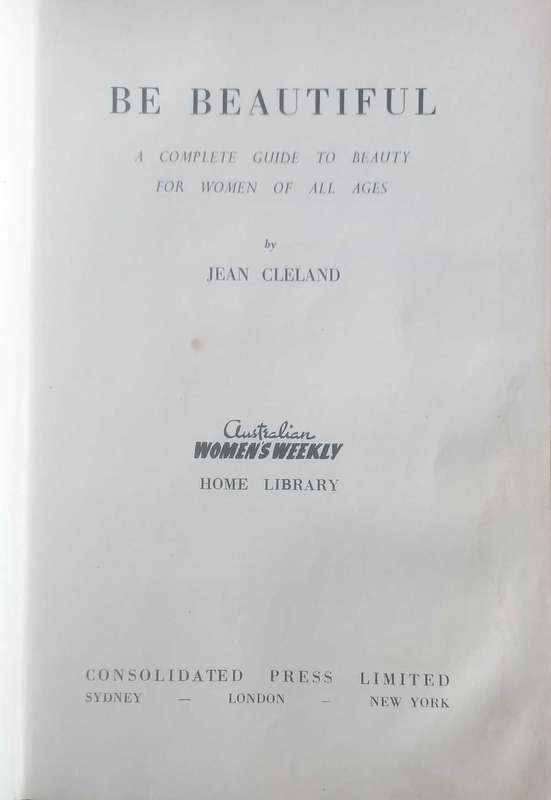 Be beautiful by Jean Cleland