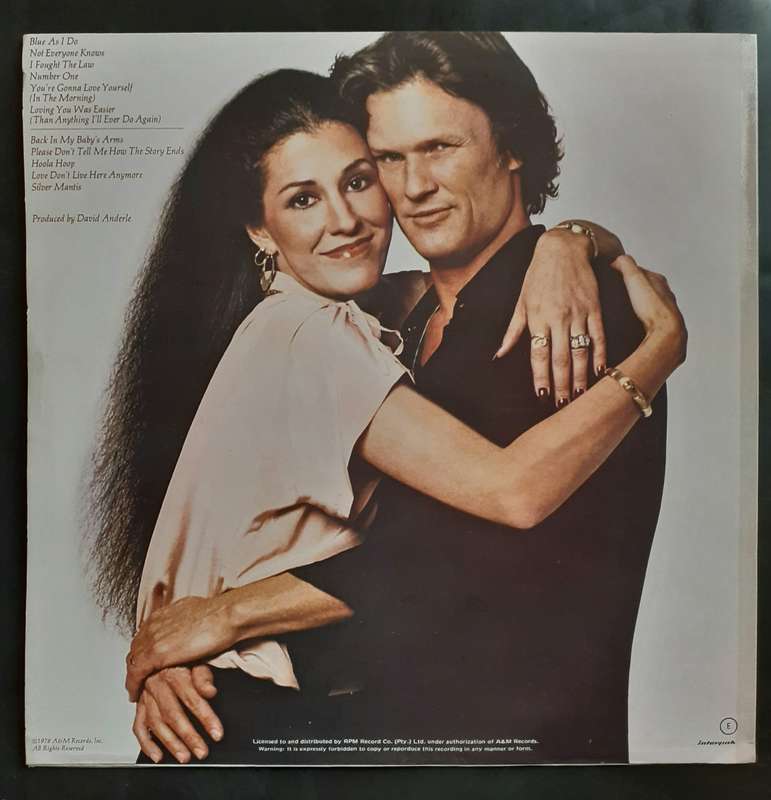 Kris Kristofferson & Rita Coolidge - Natural Act LP Vinyl Record