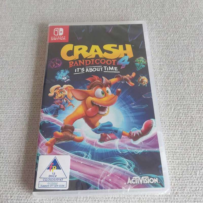 Crash Bandicoot 4 it`s About Time Nintendo Switch