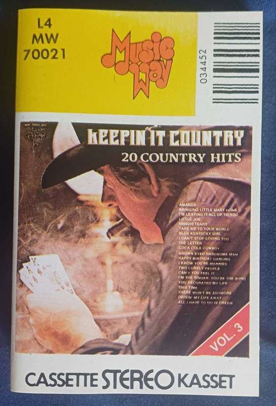 Keepin` it country vol 3 tape