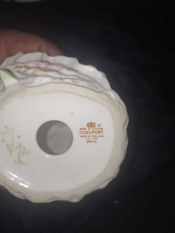 Coalport porcelain lady