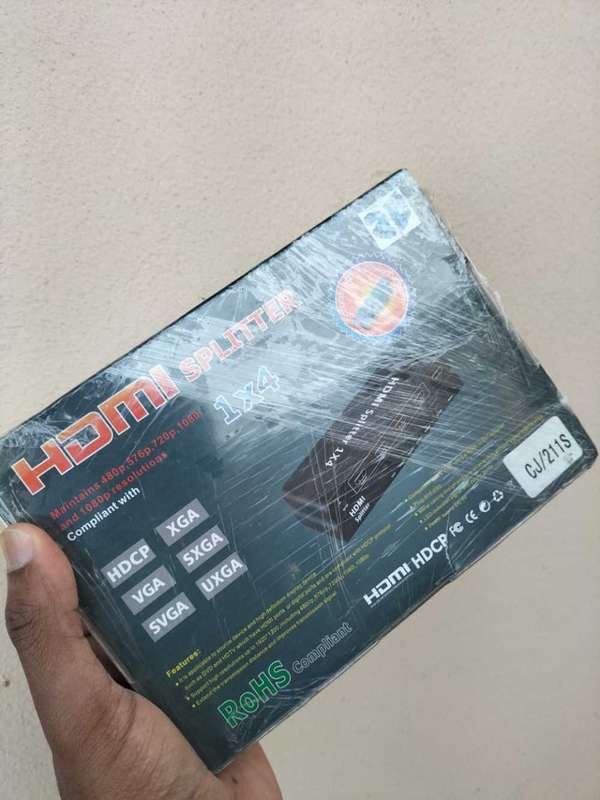 HDCVT 1x4 HDMI 1.4 Splitter supports HDCP1.4 and EDID