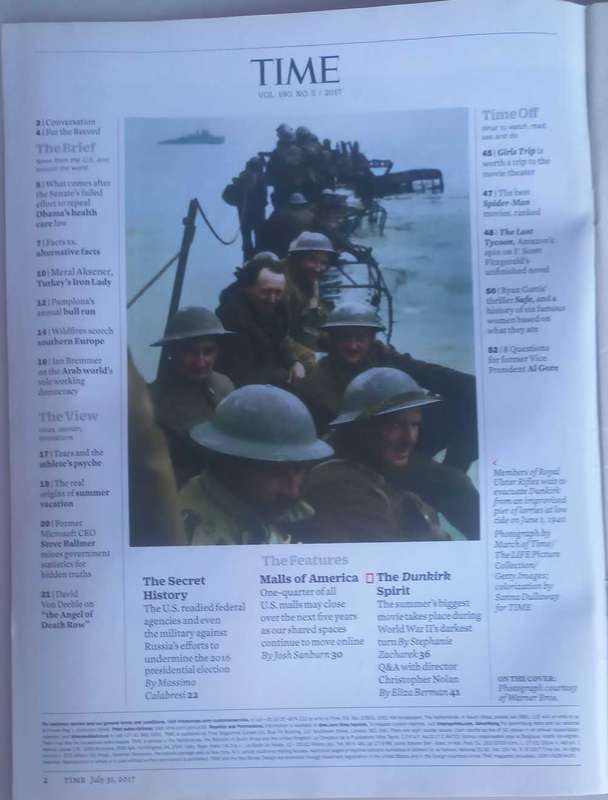 Time magazine July 31, 2017