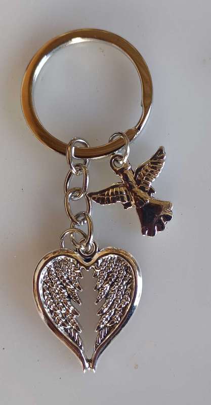 Angel keyring