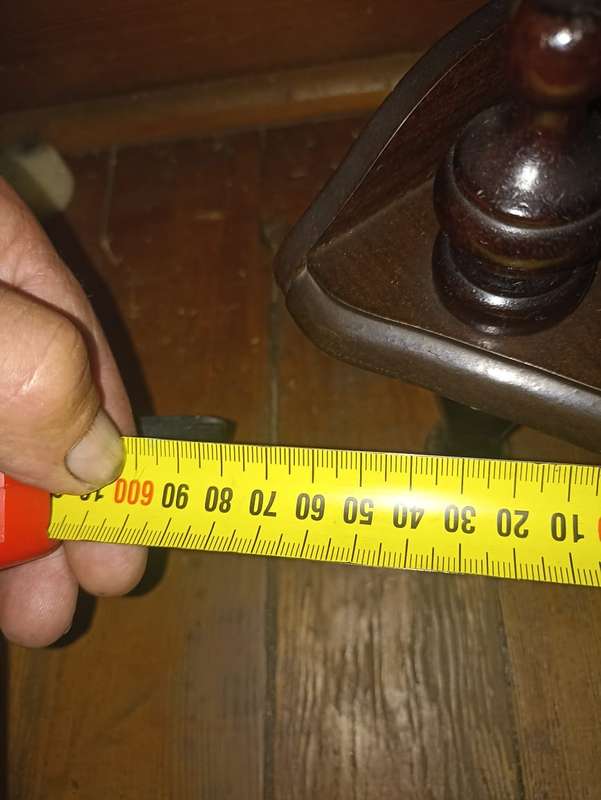 Vintage corner wooden table
