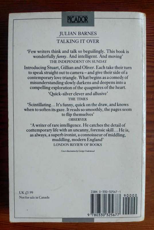 Talking It Over by Julian Barnes