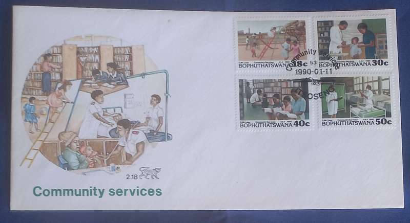 First day envelope - Community services