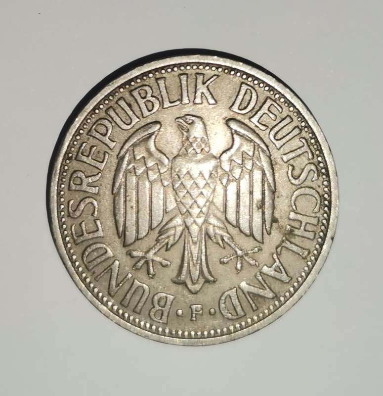 1951 Germany 2 Mark coin