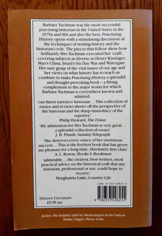 Practicing History by Barbara Tuchman