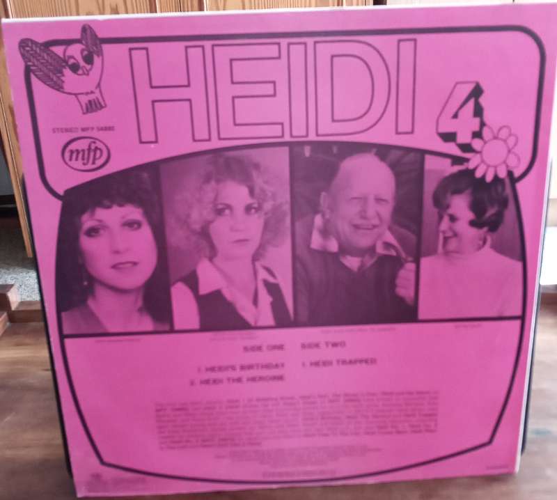 HEIDI 4 LP VINYL RECORD STEREO ENGLISH
