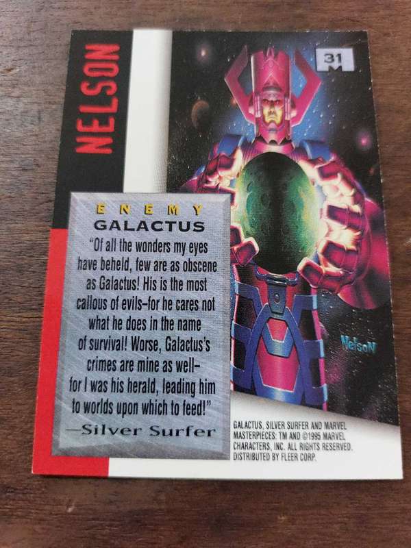Marvel Masterpieces #31 Galactus
