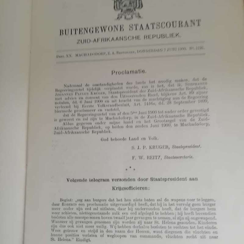 Africana - ZAR Staatscourant