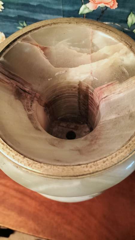 Neoclassical Style Onyx Urn