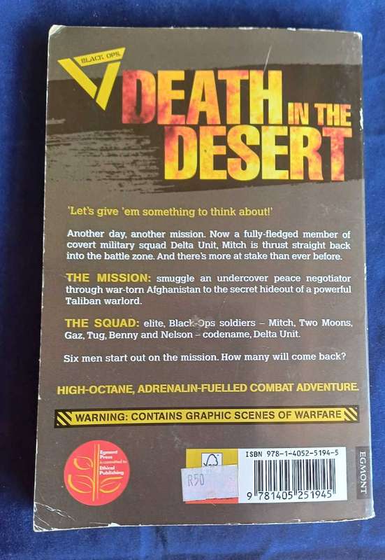 Death in the desert by Jim Eldridge