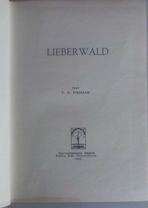 Lieberwald deur TC Pienaar