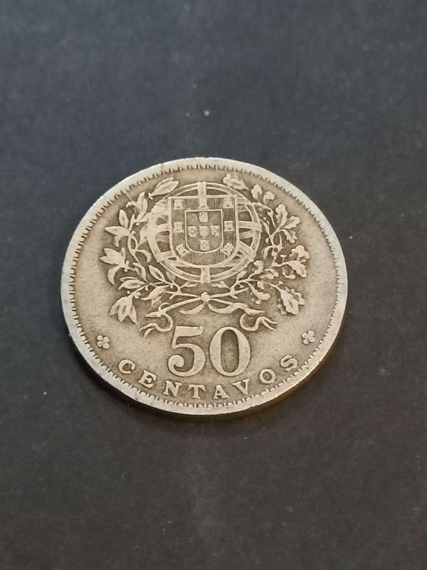 1944 Portuguesa 50 Centavos