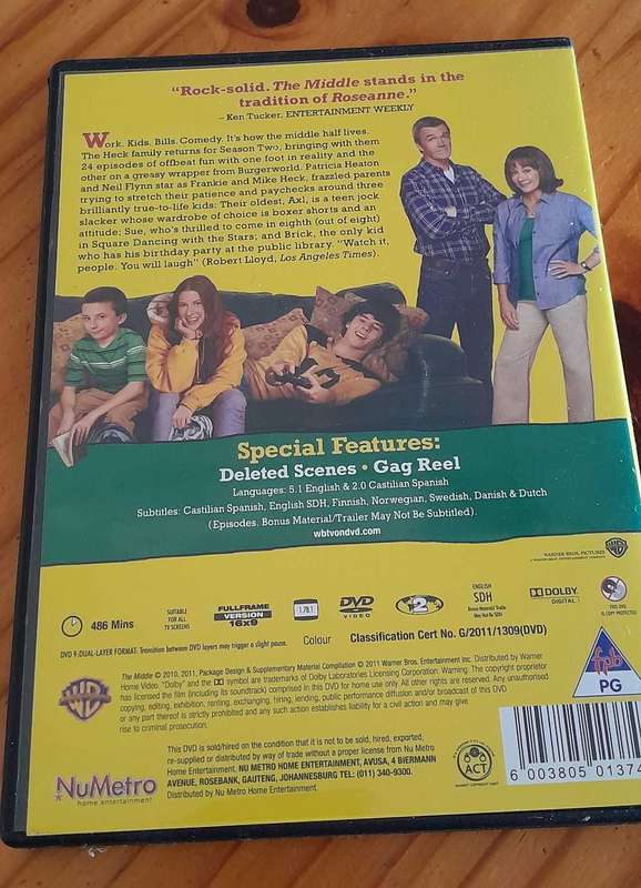 The Middle Season 2 DVD