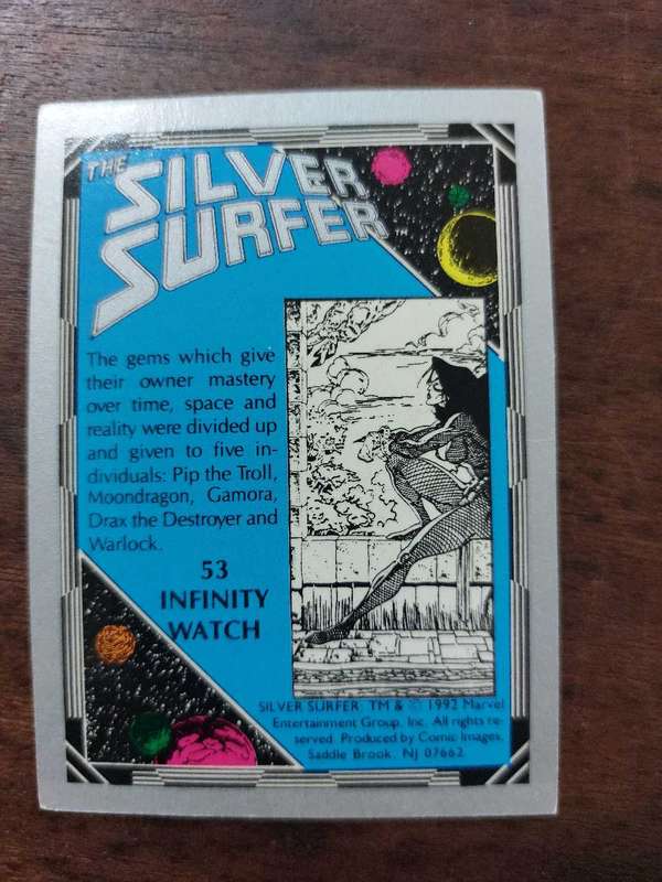 Silver Surfer #53 Infinity Watch