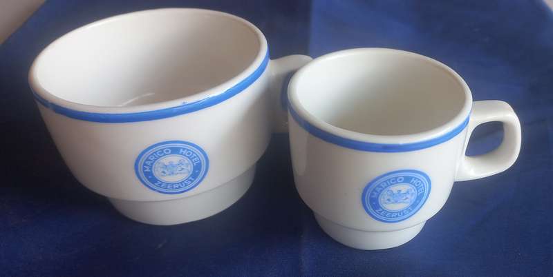 2 x Marico Hotel cups