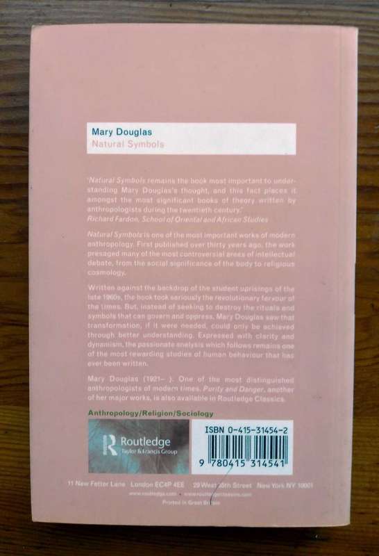 Natural Symbols by Mary Douglas