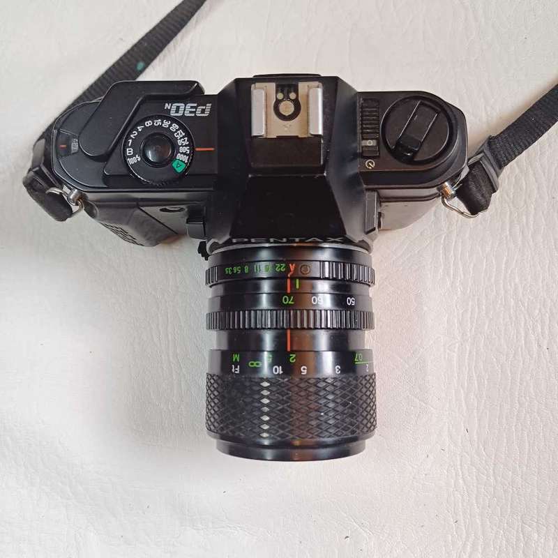 Pentax P30 35mm Film SLR Camera A50mm F2 Lens