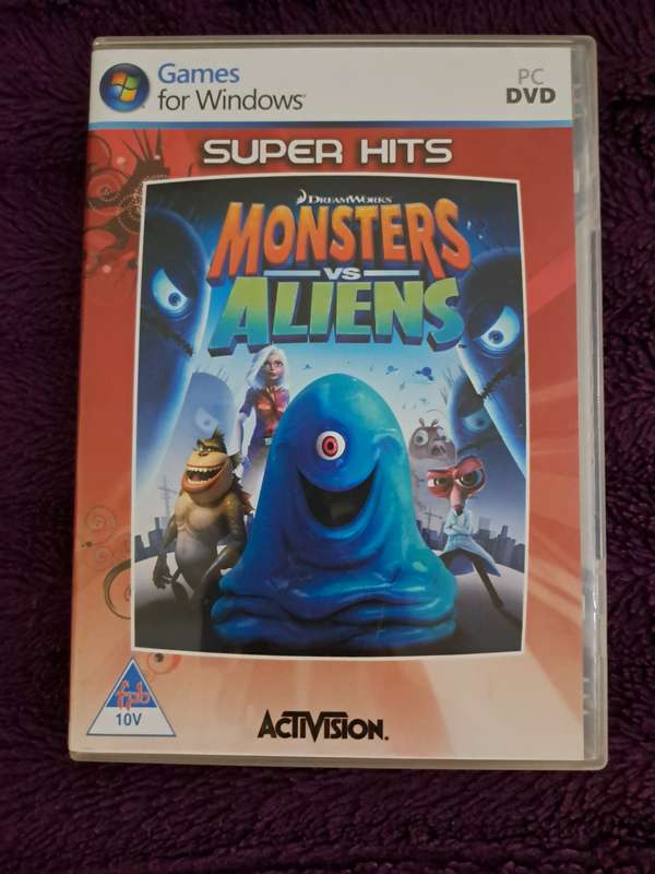 PC Games Monsters Vs Aliens