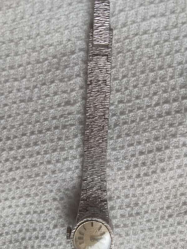 Vintage Bucherer Sterling Silver Ladies Wrist Watch