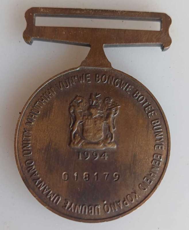 SADF Unity medal