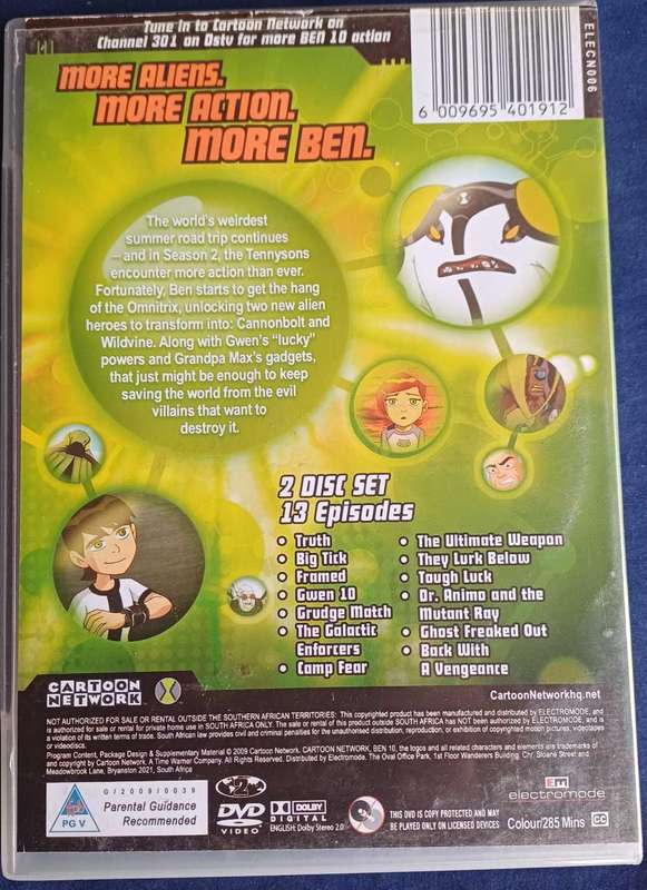 The complete Ben 10 season 2