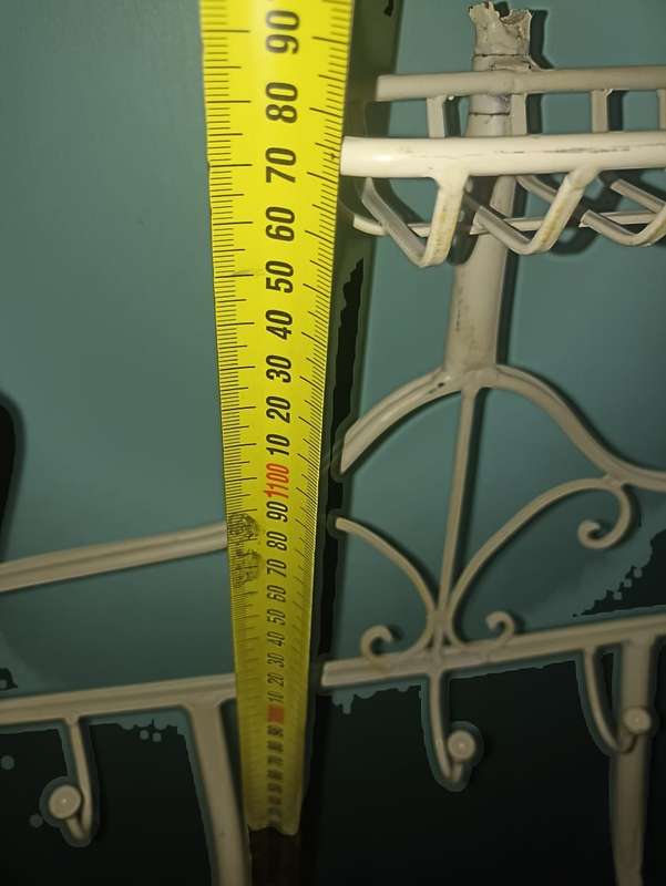 Vintage  steel towel stand