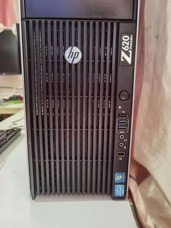 HP Z620 WORKSTATION DUAL INTEL XEON CPU's / GTX 1650SUPER GPU
