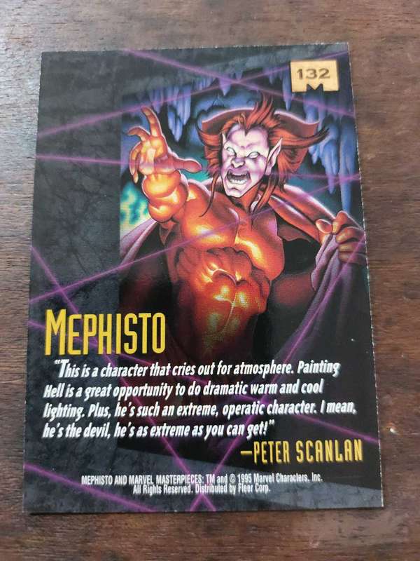 Marvel Masterpieces #132 Mephisto