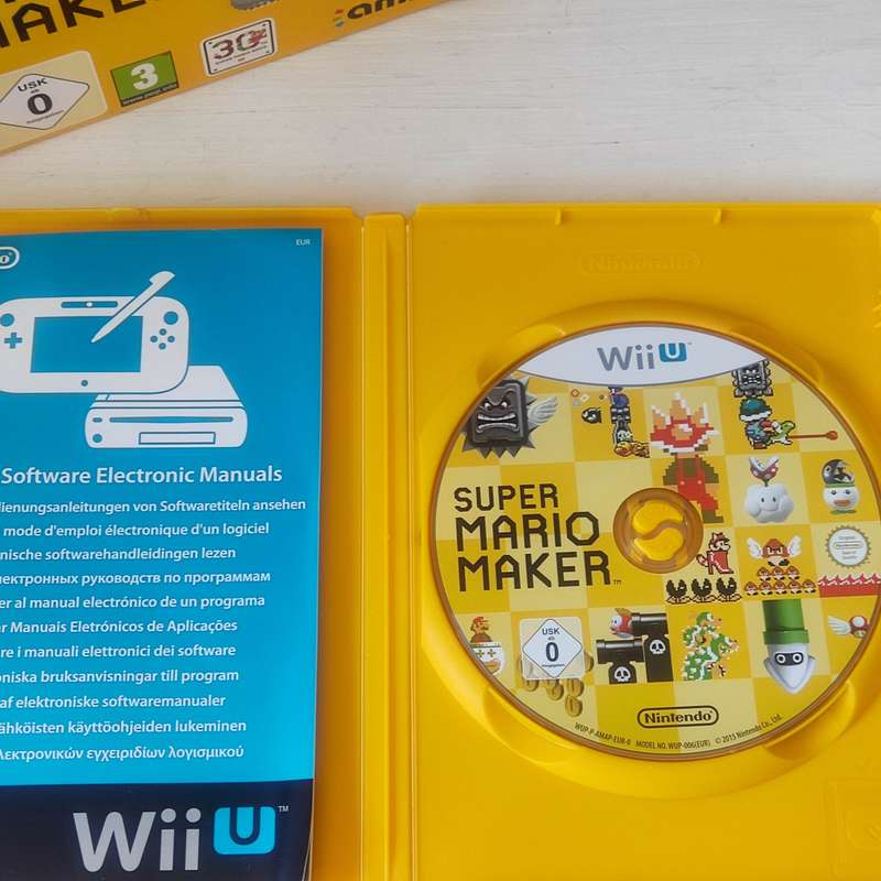 Super Mario Maker +amiibo Wii U