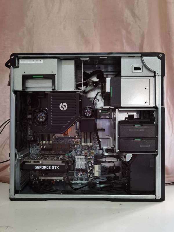 HP Z620 WORKSTATION DUAL INTEL XEON CPU's / GTX 1650SUPER GPU