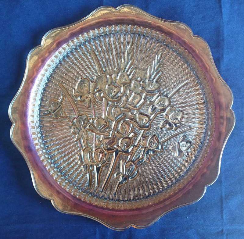 Vintage Jeannette serving platter