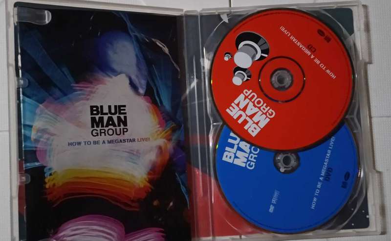 Blue Man Group - How to be a Megastar LIVE DVD + CD Import