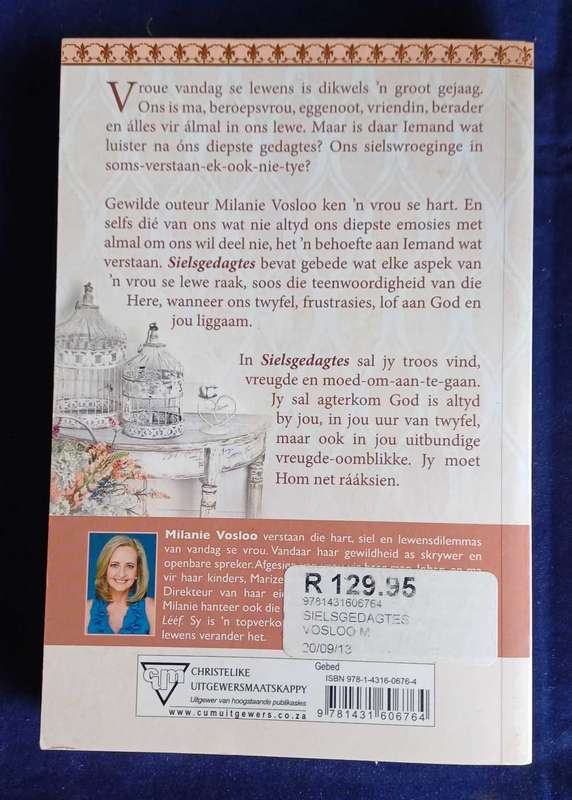 Sielsgedagtes deur Milanie Vosloo